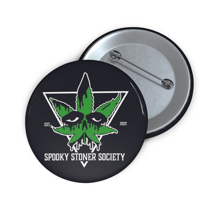 Spooky Stoner Society Button